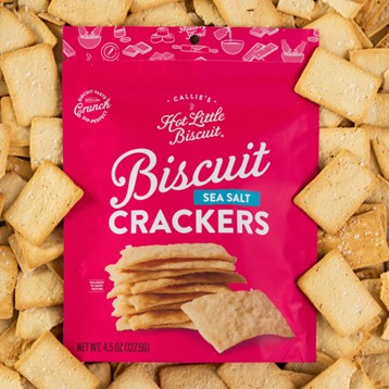 Callie’s Hot Little Biscuit launches artisan Biscuit Crackers in Publix stores