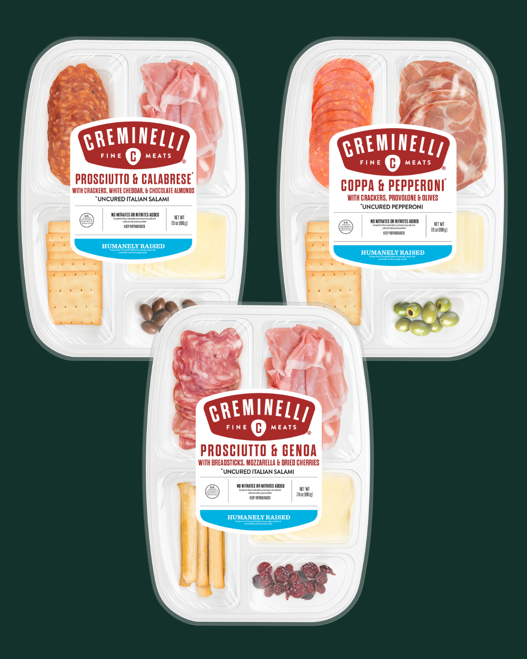 Creminelli Fuels "Personal Indulgence" Category with 7-oz Entertaining Tray 
