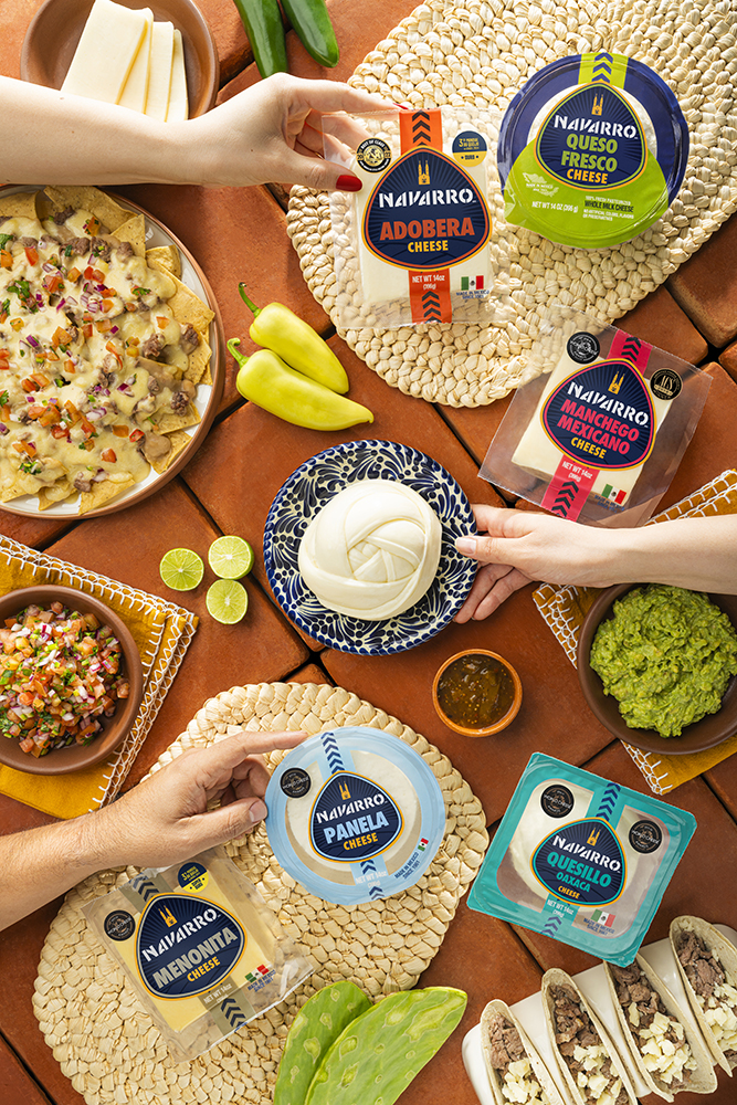 Quesos Navarro Introduces Mexico Made, Award-Winning Cheeses to the U.S. Food Market
