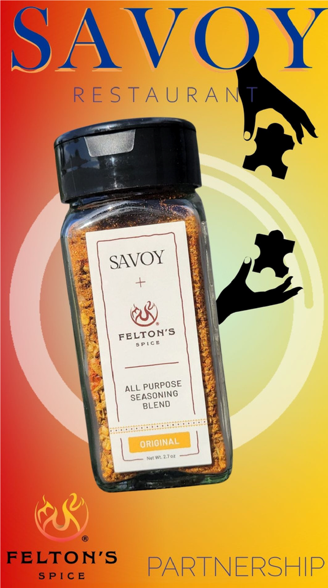 Felton’s EM² Seasonings (aka Felton’s Spice) Partners with Savoy Restaurant