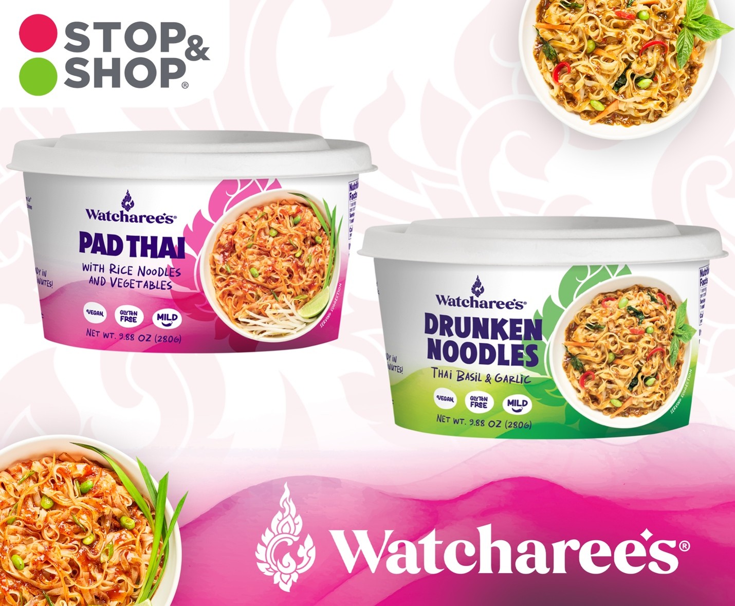 WATCHAREE'S Launches New Pad Thai & Drunken Noodles Meal Kits at the 2026 Fancy Food Show; Stop & Shop to Be First Major Retailer | Booth # 5110